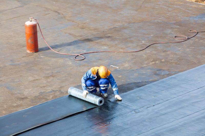 Industrial Roof Installation detail